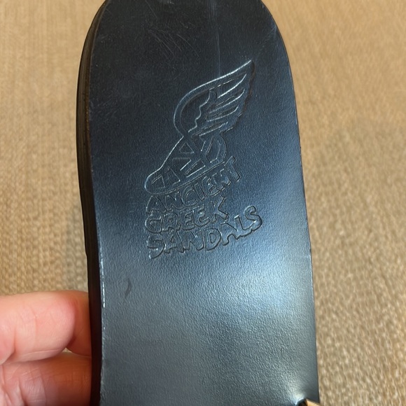 Ancient Greek Sandals Whipstitch Desmos Slide Sandal - Picture 6 of 13